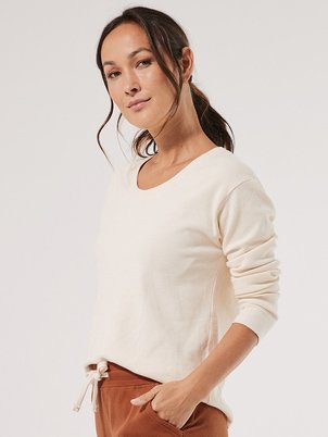 Pact organic cotton waffle thermal long sleeve