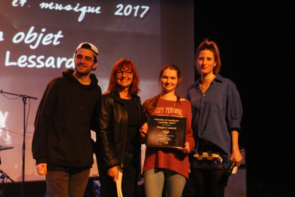 Catégorie Coup de coeur, Margaux Lessard, auteure du texte Pas ton objet