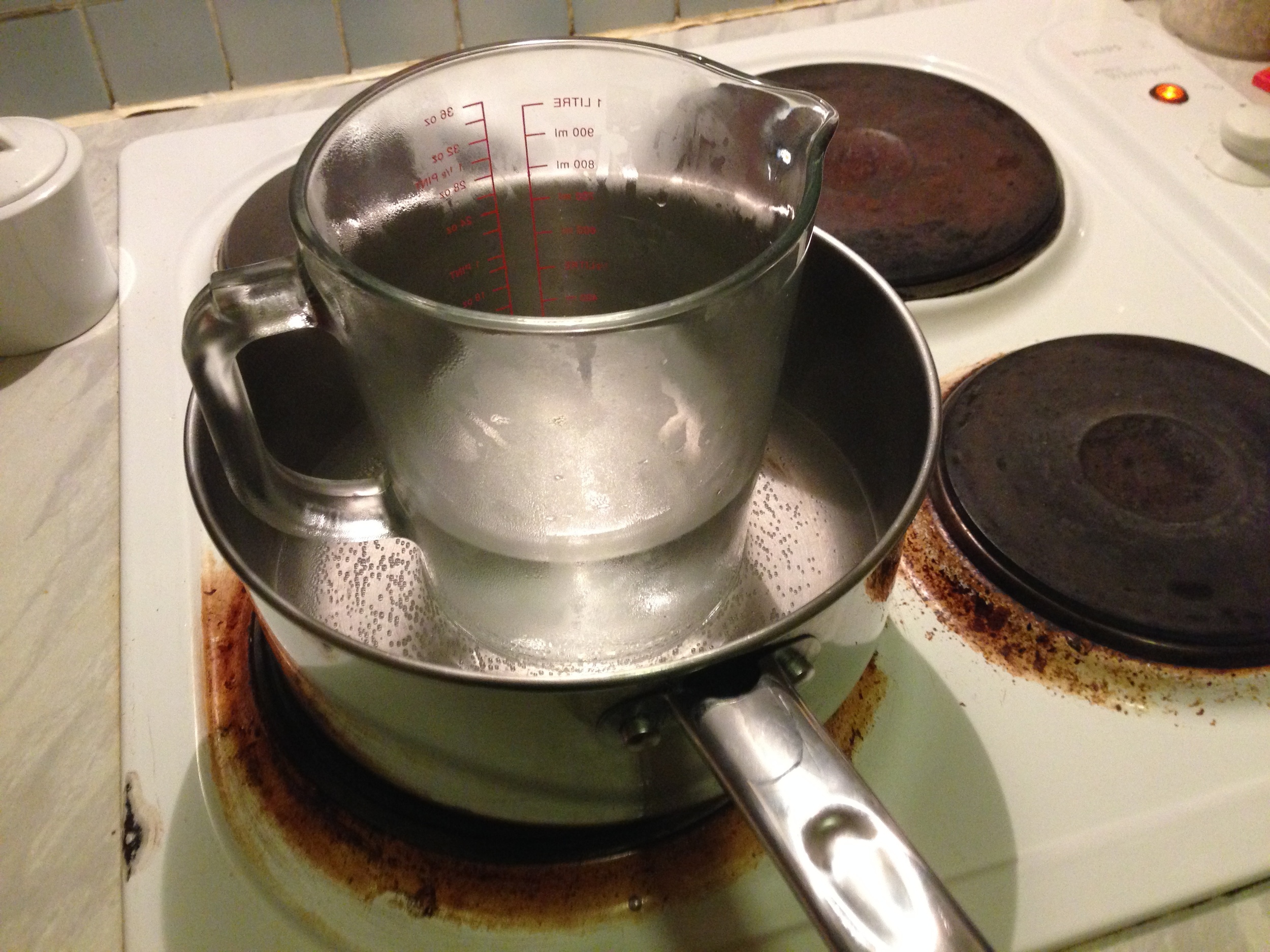 Heating the Pan