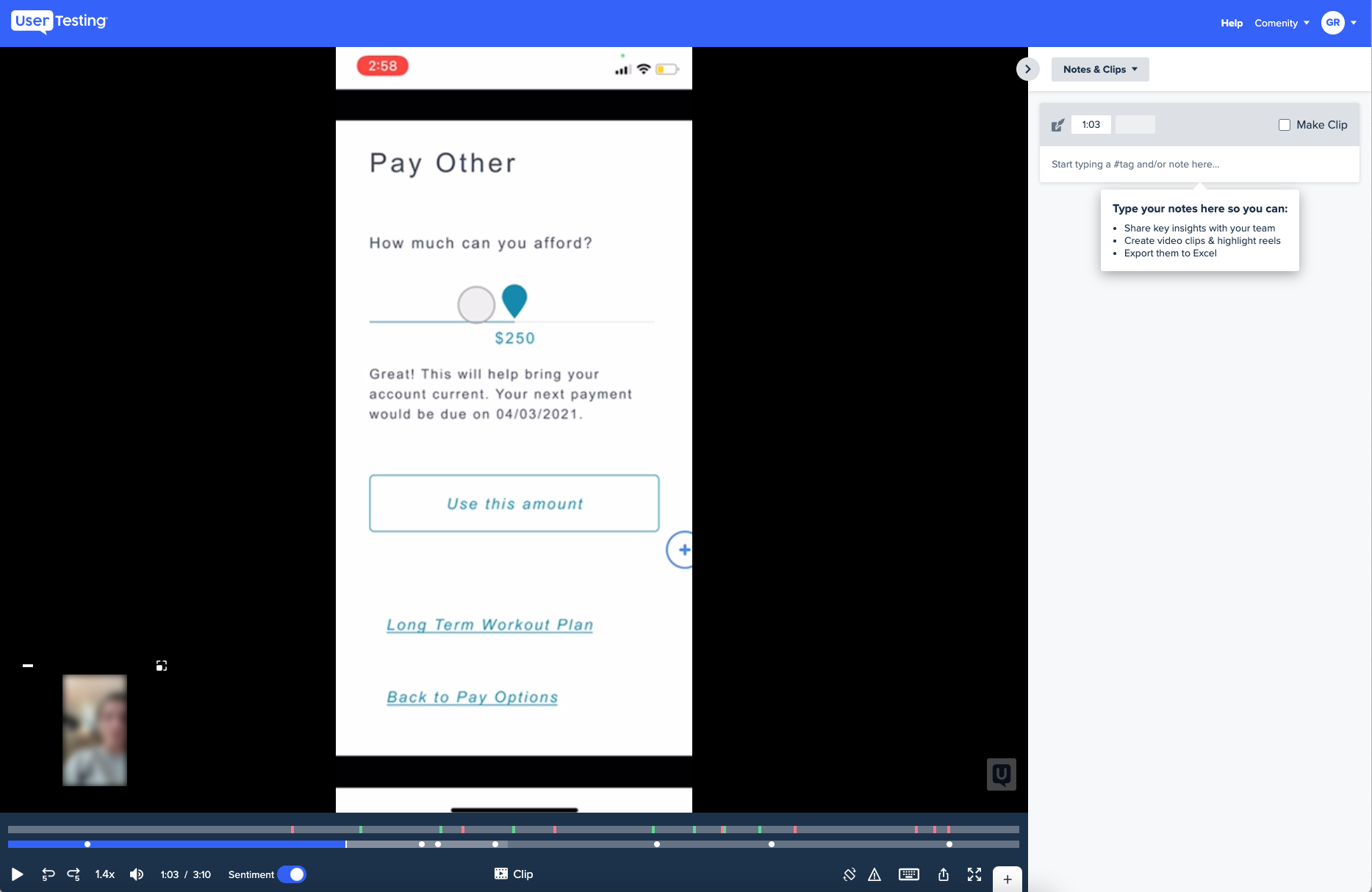 Prototype User Testing