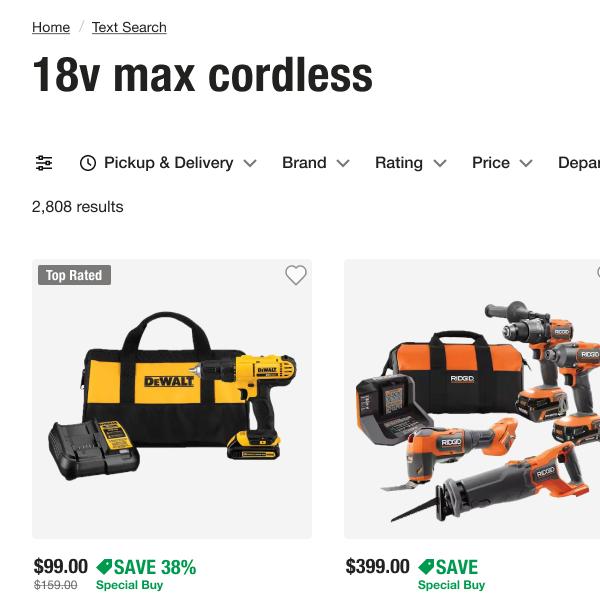   After: Rated 5.3/7  People described the new design as “simple.” They appreciated the clean layout and found the product images more engaging. 