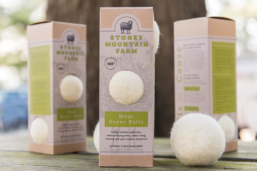 Stoney Mountain Farm Eco-Friendly Wool Dryer Balls