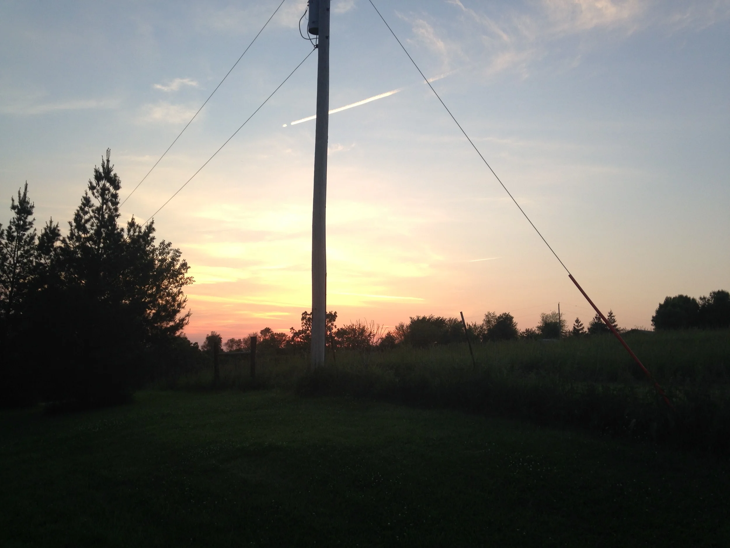 The sunsets are simply breathtaking.