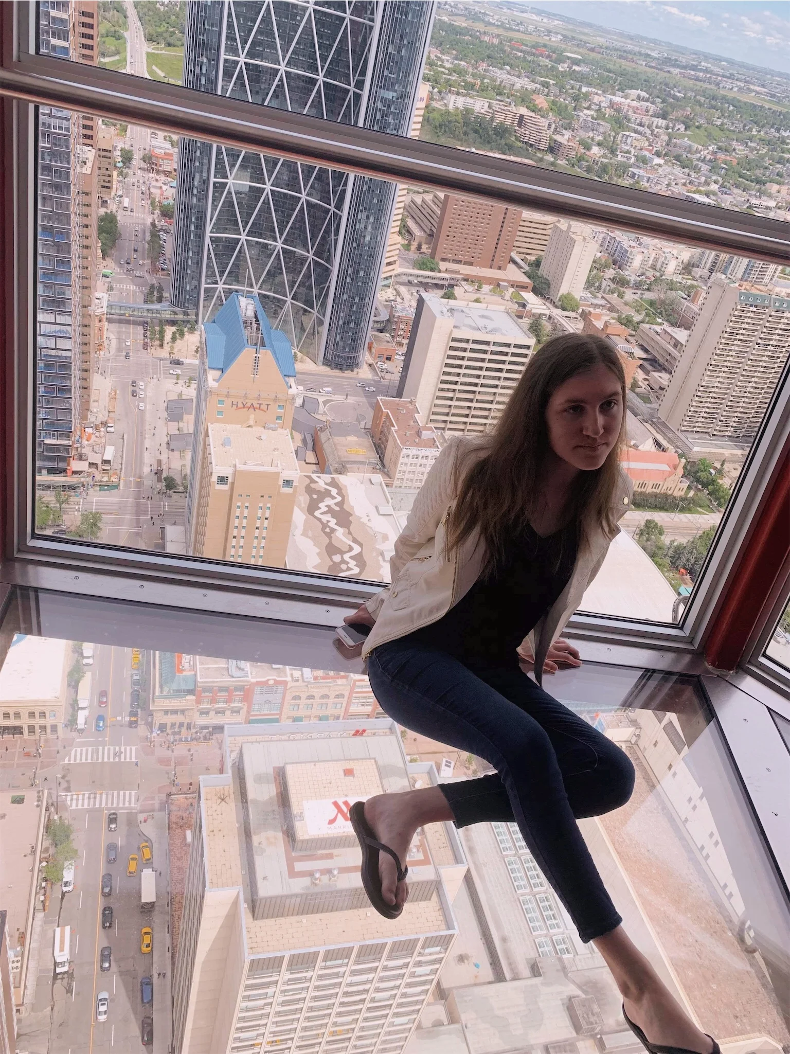 Ashlee Calgary Tower sitting.jpg