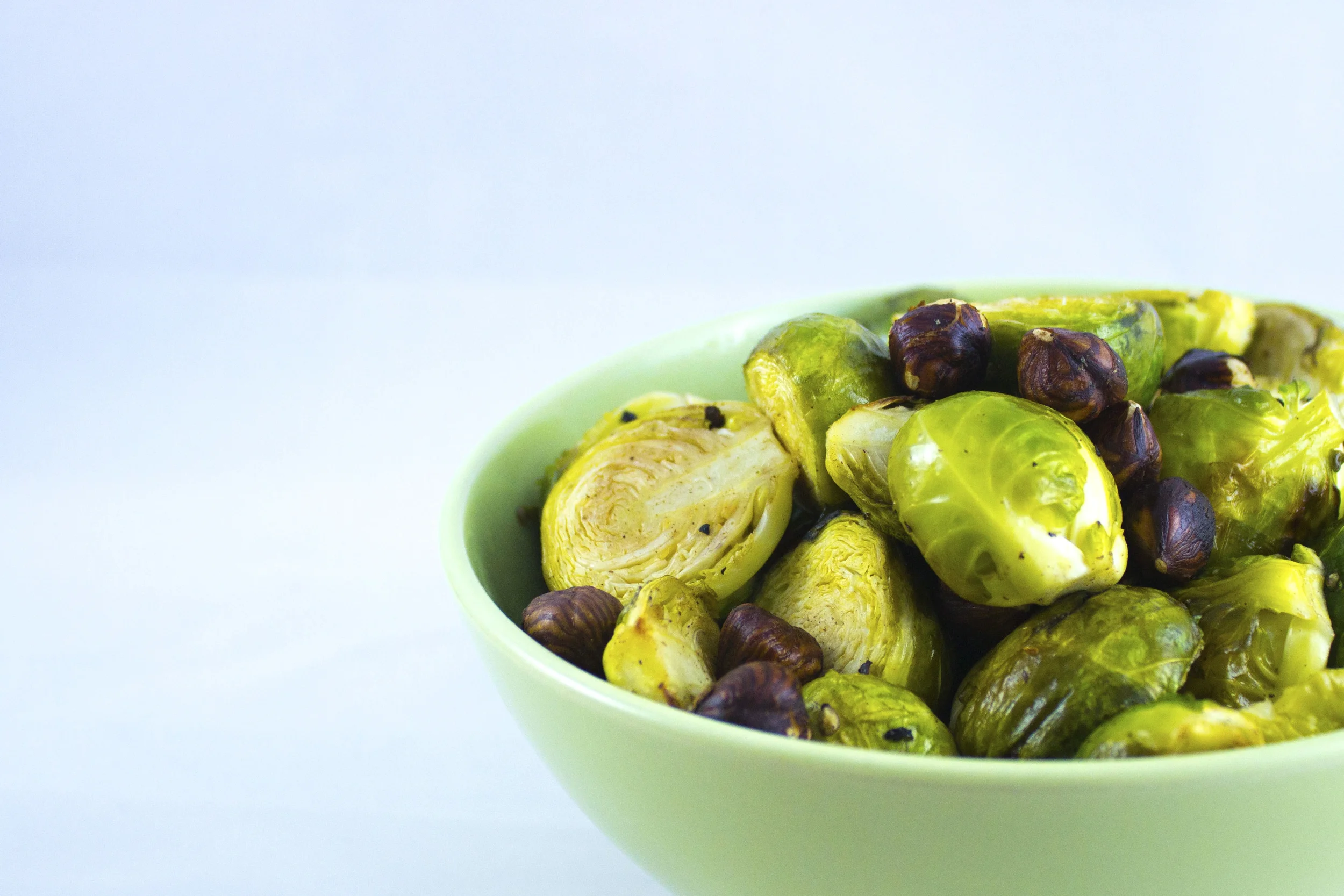 Cinnamon Roasted Brussels Sprouts