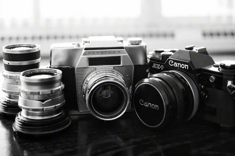 Along with the Agfaflex, my father-in-law also gave me his trusty Canon AE-1. Both cameras are in excellent, mechanically perfect condition and is used as often as I can find film (and more importantly, places where I can get them developed and printed).