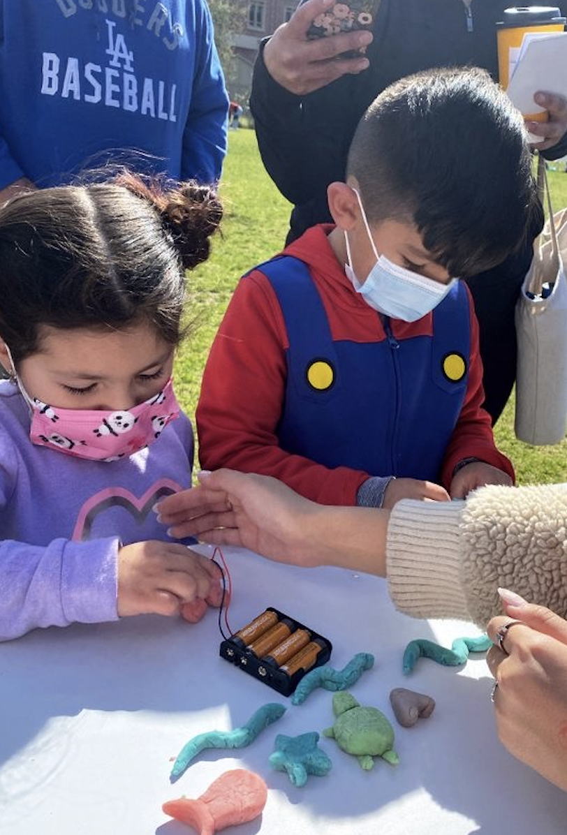 Working with Clay and Batteries