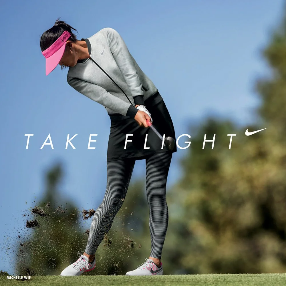NIKE GOLF TAKE FLIGHT GRAPHIC LAYOUTS