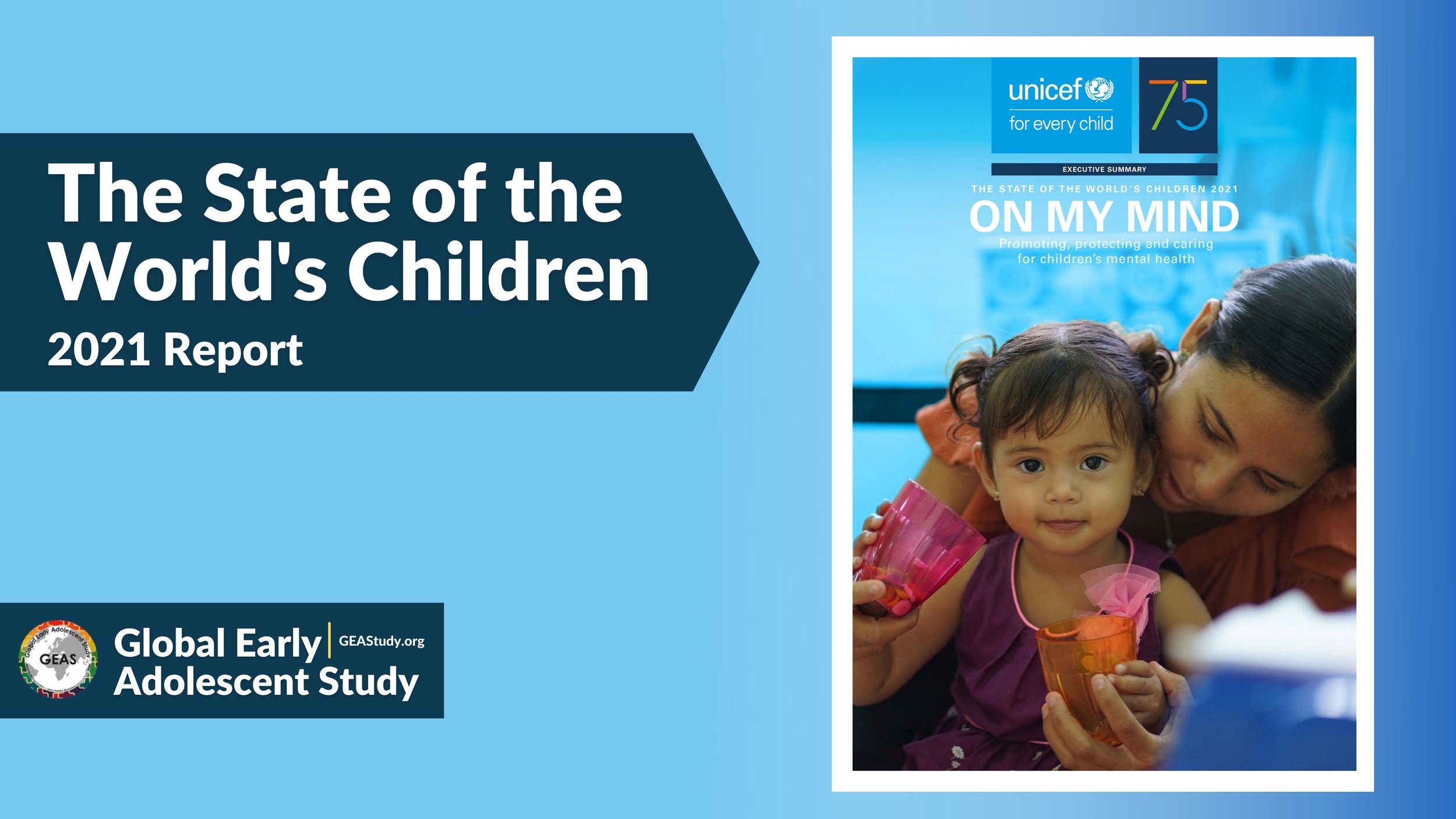 Unicef Releases 2021 State Of The Worlds Children Report — Global