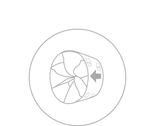 Step 2 Locate install arrow