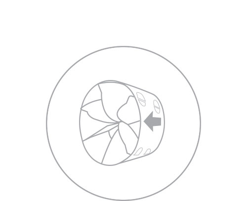 Step 2 Locate install arrow