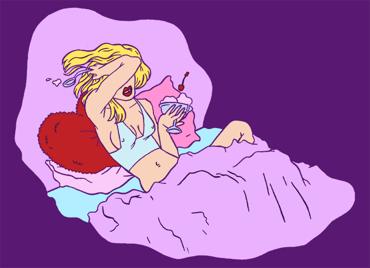 SCENE FROM THE SWEETEST THING : FOR POLYESTER MAGAZINE