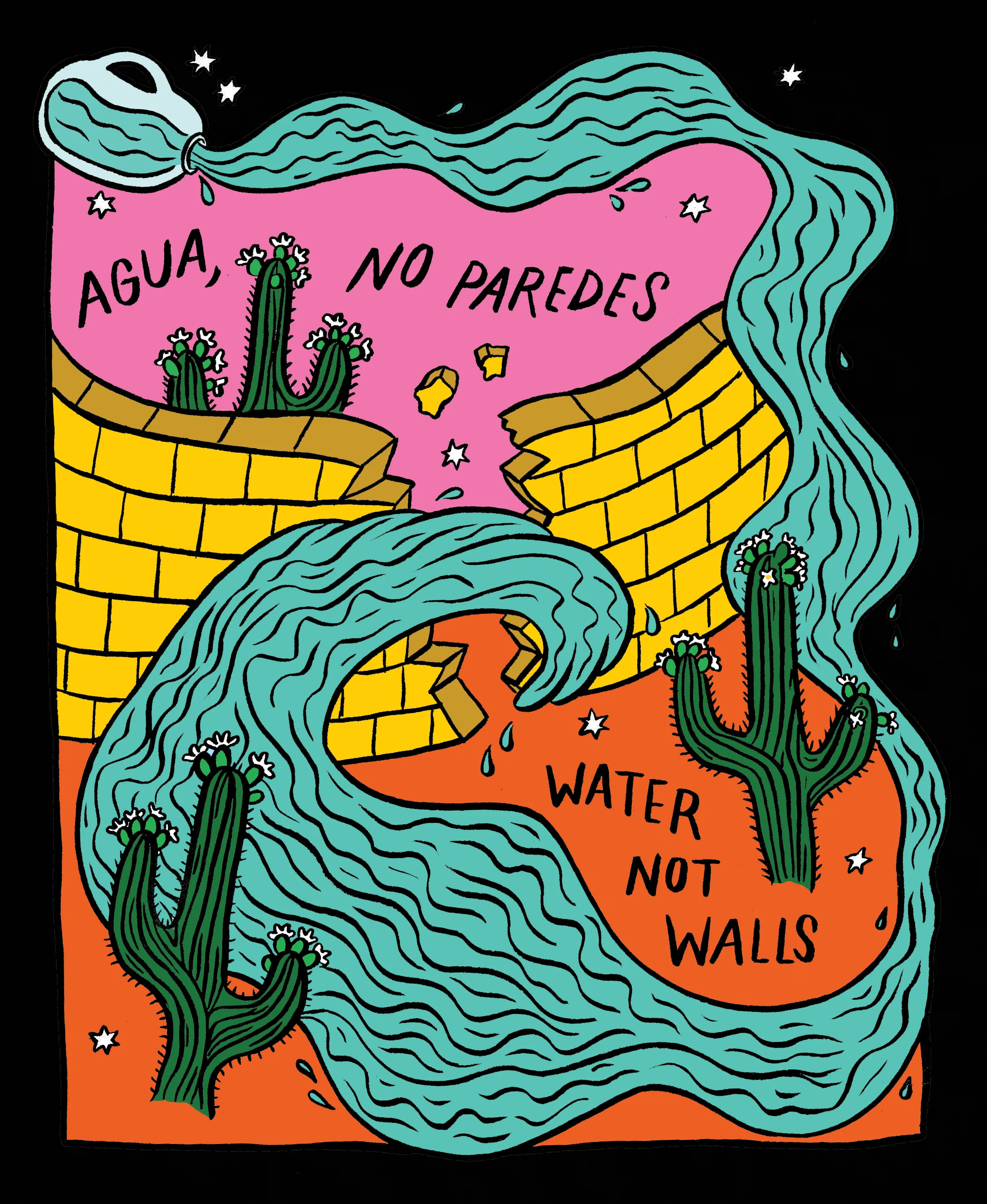 AGUA, NO PAREDES/WATER NOT WALLS: FOR NO MORE DEATHS