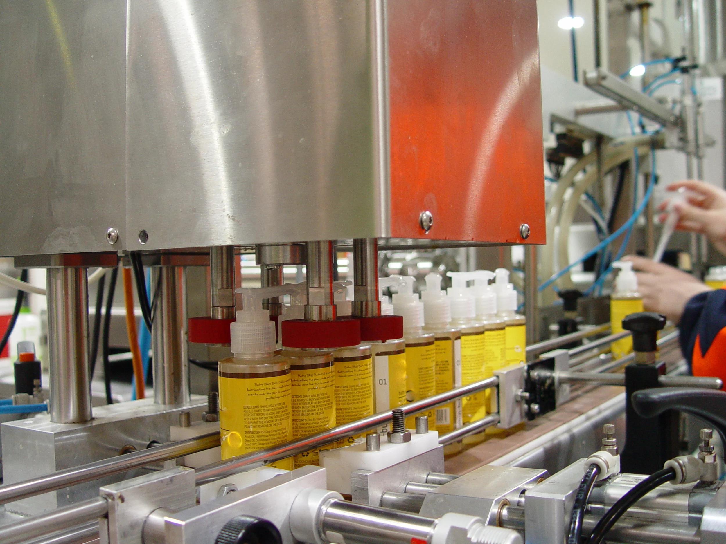 Fully integrated filling lines