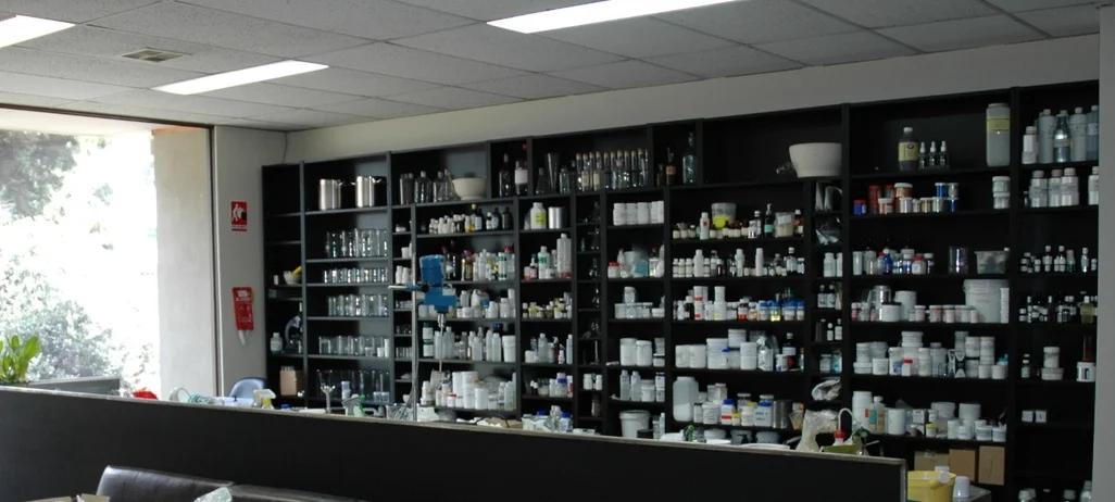 Part of Margs office lab