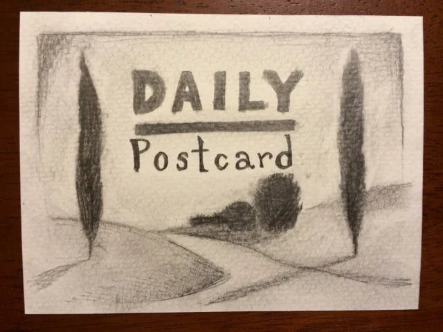 Daily Postcard Challenge