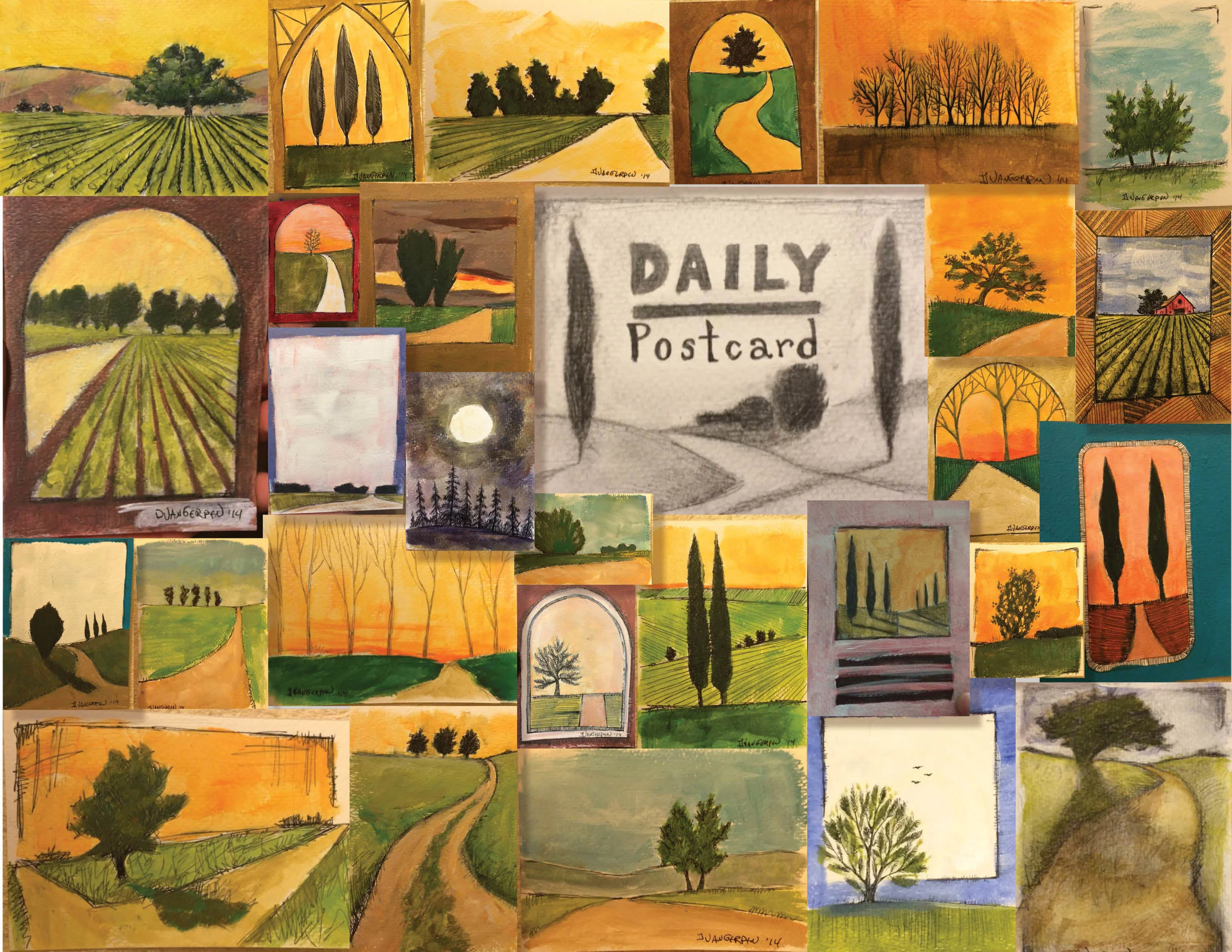 Daily Postcard Challenge