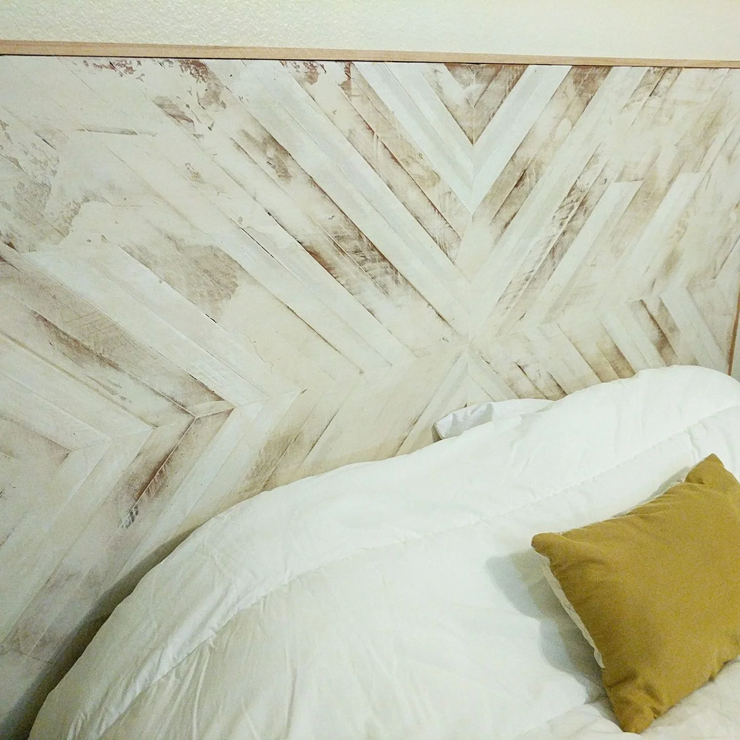 Geometric Wall Art or Queen Headboard