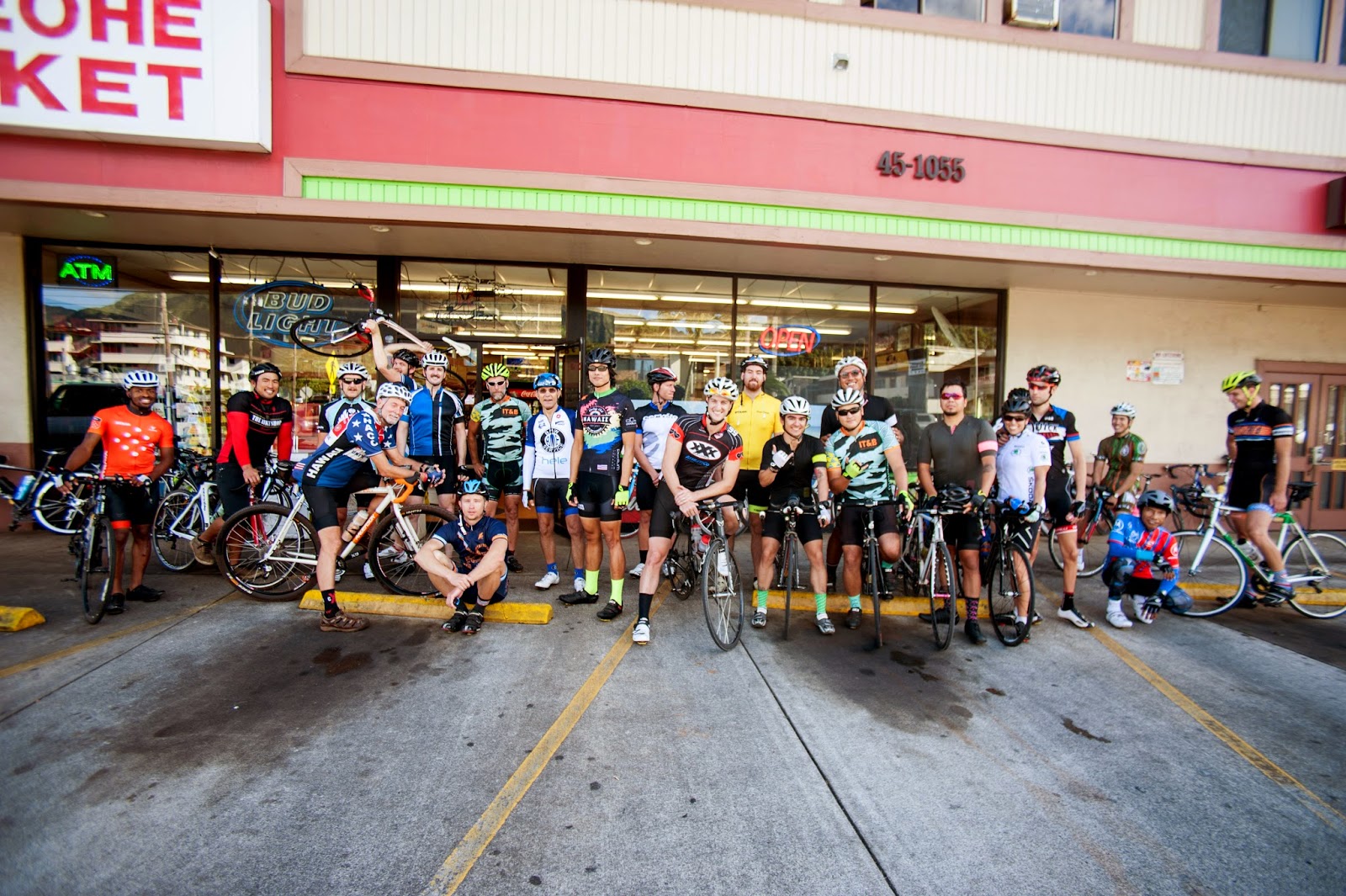 The La Chasse Coffee Jam crew. Photo: Mike Abbott using Colin Cross' awesome camera