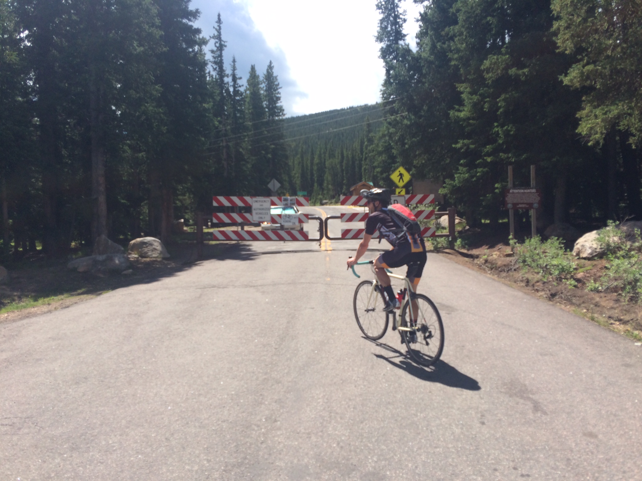 Once in a life time opportunity to ride Mt Evans Rd without any cars!