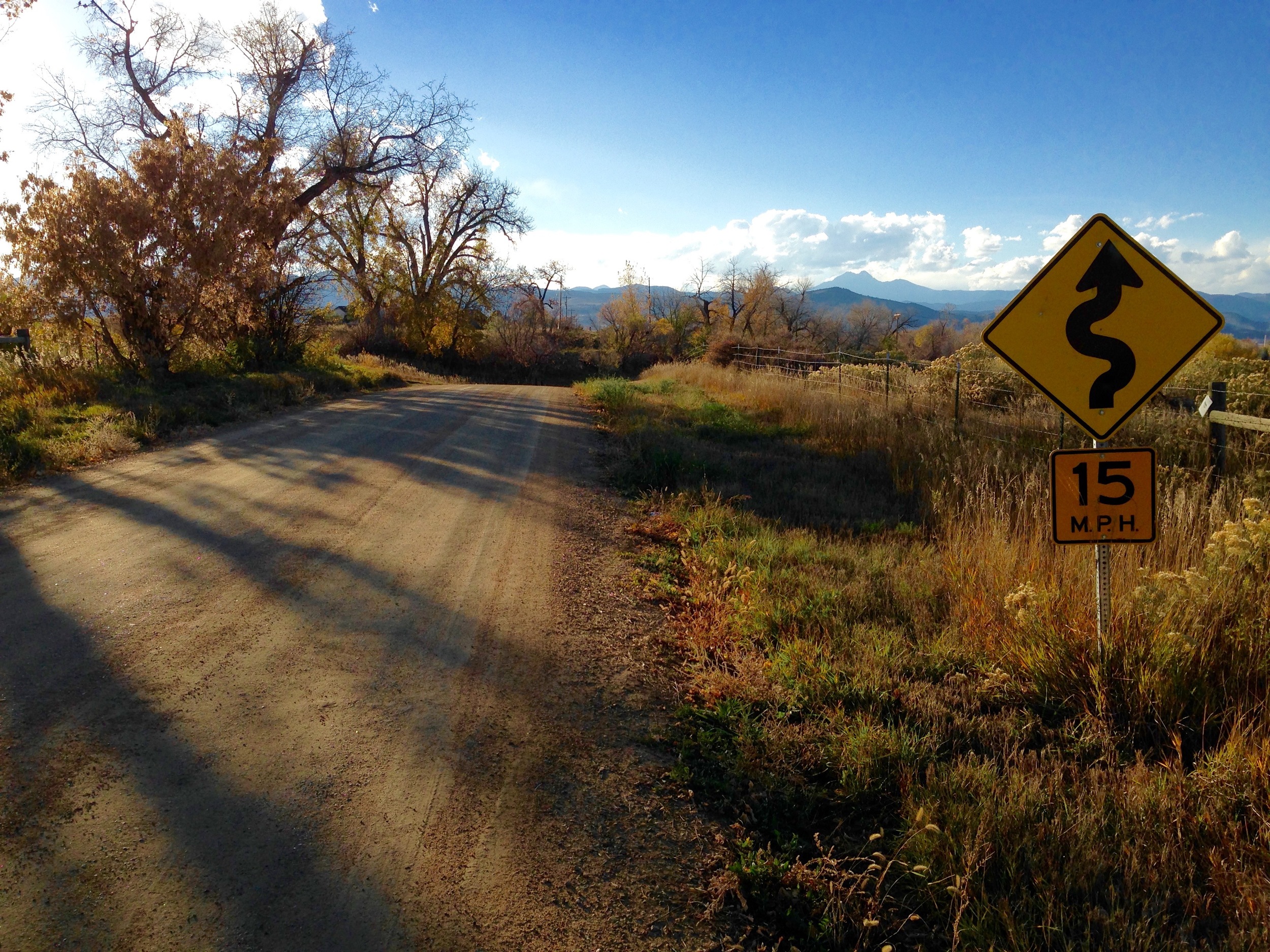 Crane Hollow Road outside Boulder, CO