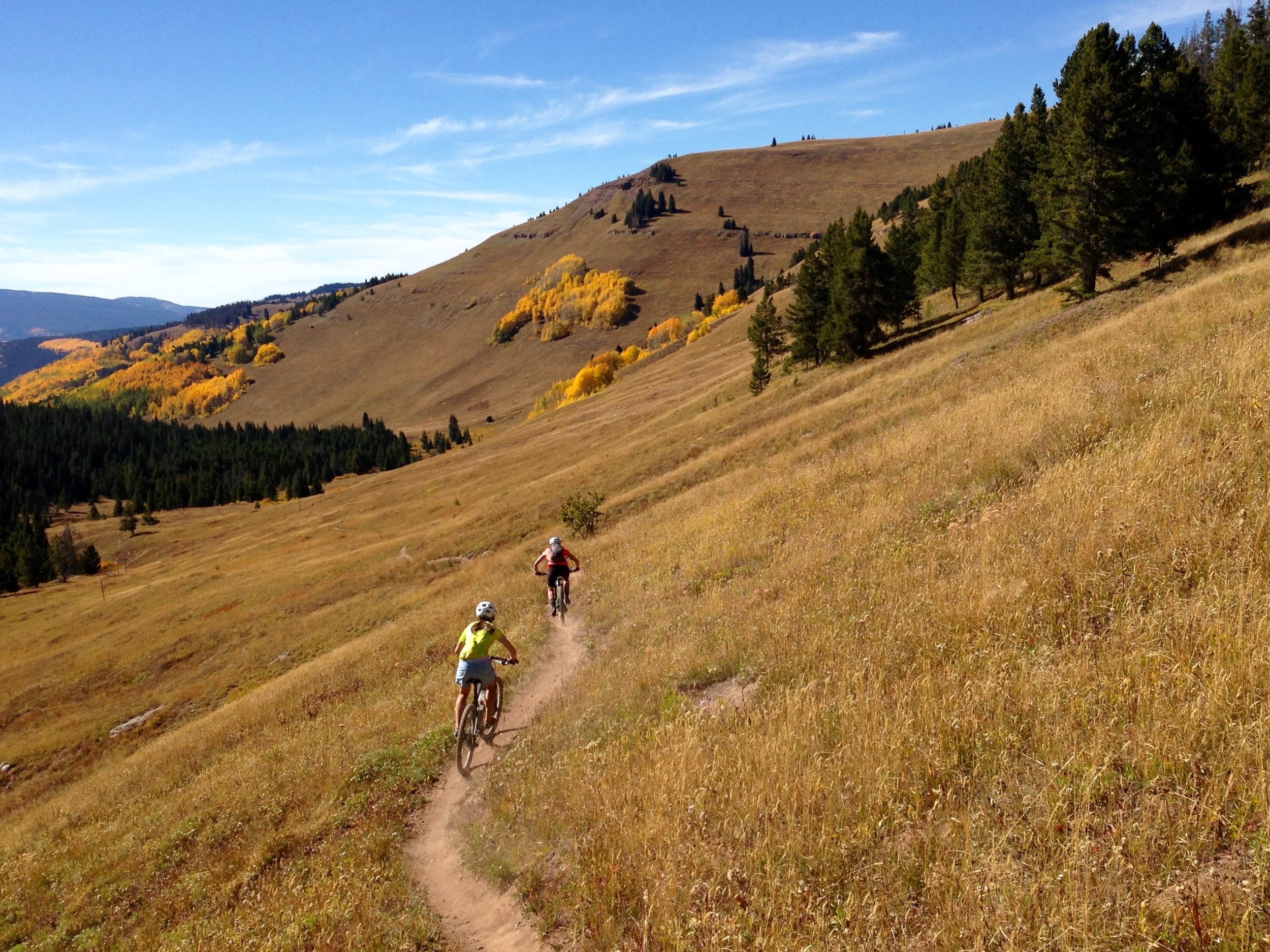 Two Elks trail, Vail, CO