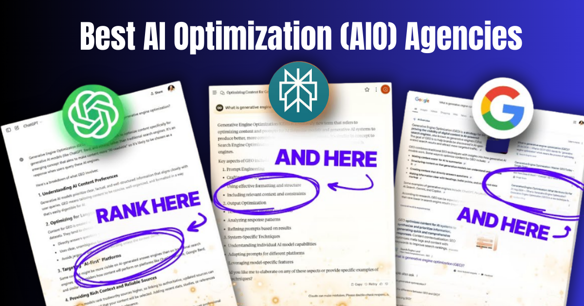 The Best AI Optimization (AIO) Agencies You Can Work With in 2026