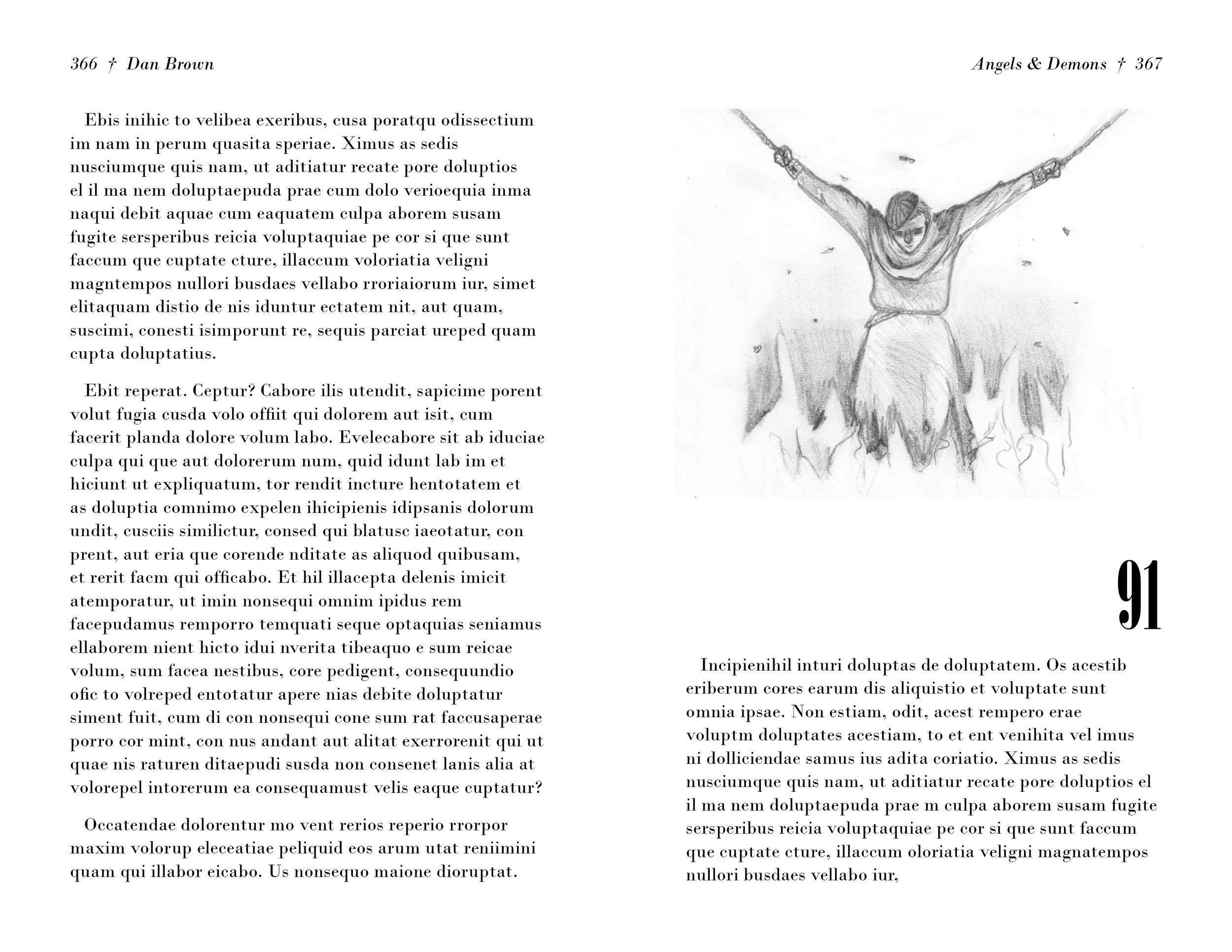 INTERIOR LAYOUT & ILLUSTRATION: Ch 91: Burning Cardinal
