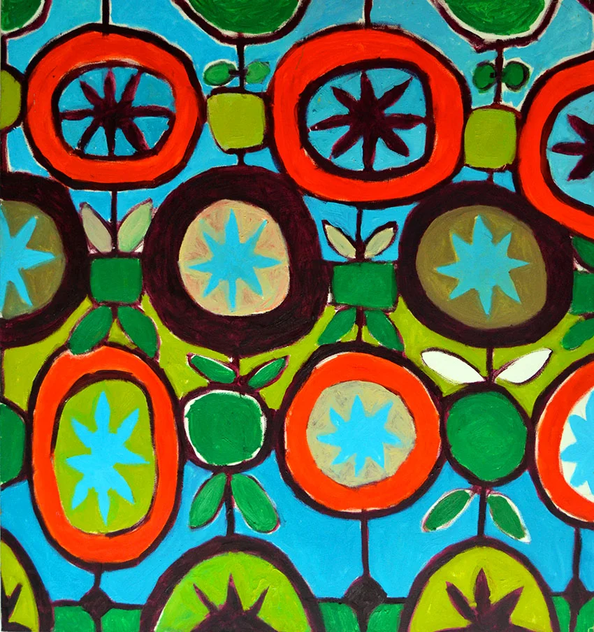 Pattern #16 - 150cm x 160cm, Oil on Canvas