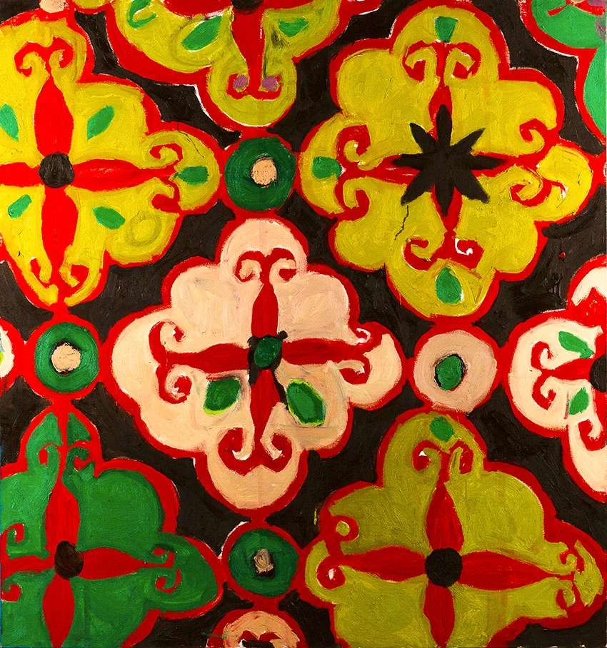 Pattern #5 - 150cm x 160cm, Oil on Canvas