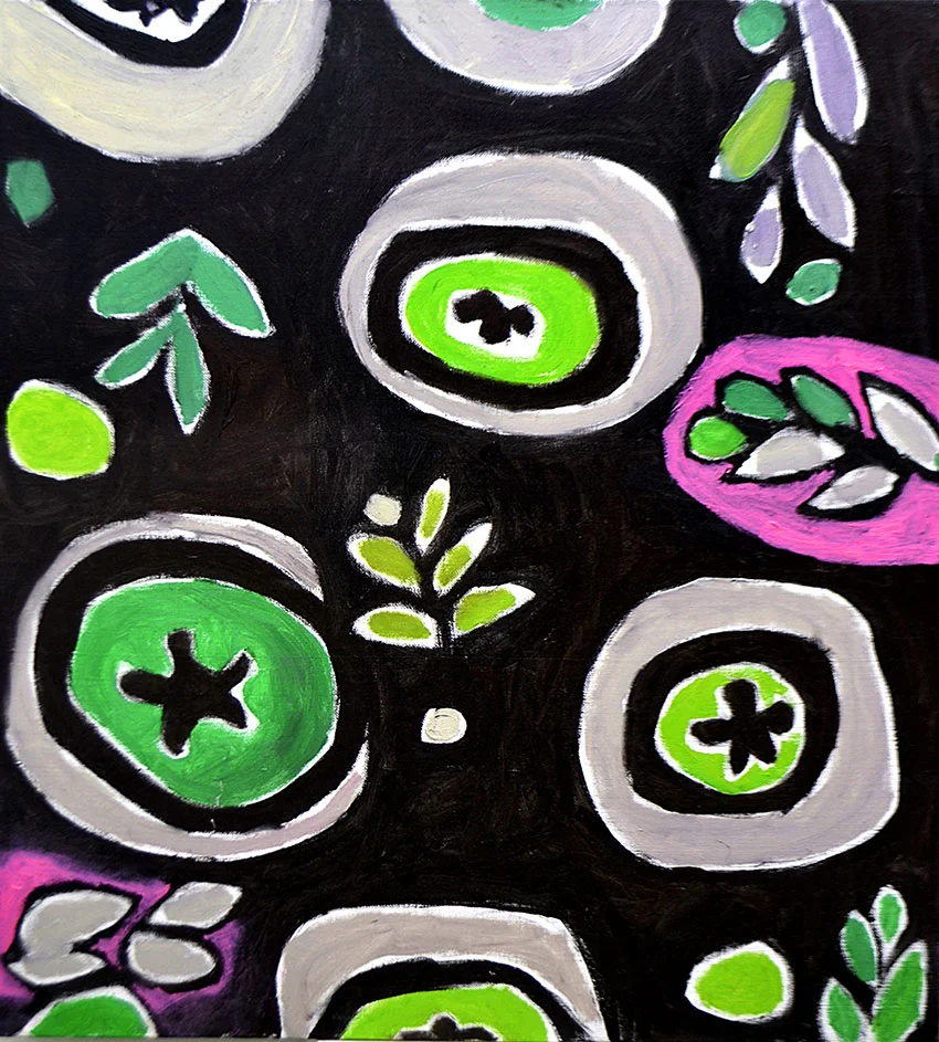 Pattern #31 - 140cm x 150cm, Oil on Canvas
