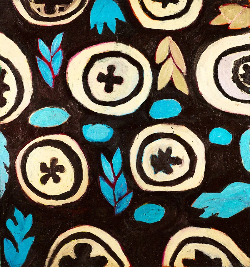 Pattern #34 - 140cm x 150cm, Oil on Canvas