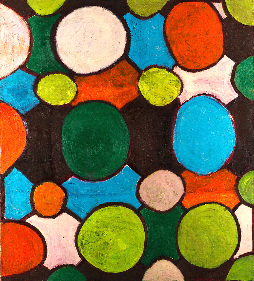    Pattern #6   &nbsp;- &nbsp; 160cm x 170cm,&nbsp;Oil on Canvas  