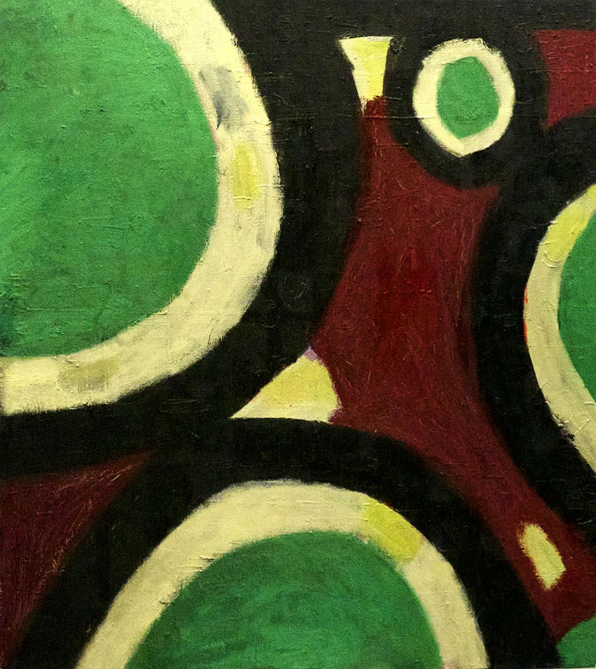 Pattern #15 - 80cm x 80cm, Oil on Canvas