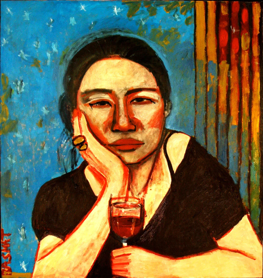 A Drink - 170cm x 160cm, Oil on Canvas