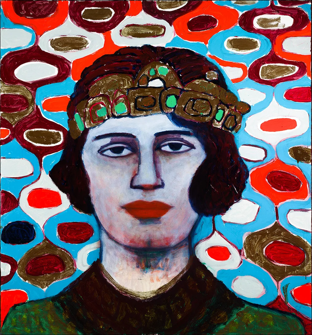 Queen B - 160cm x 150cm, Oil on Canvas