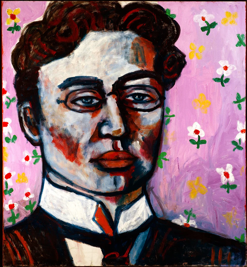 Charles - 130cm x 120cm, Oil on Canvas