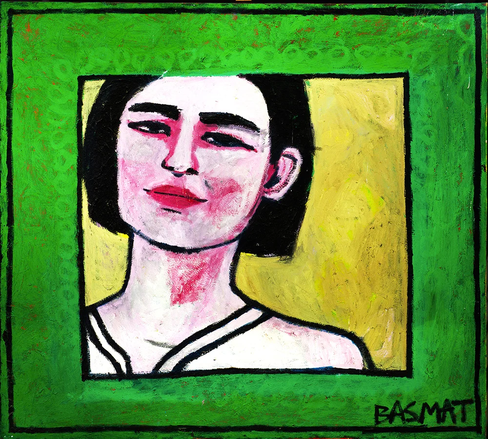 Green Window - 150cm x 135cm, Oil on Canvas