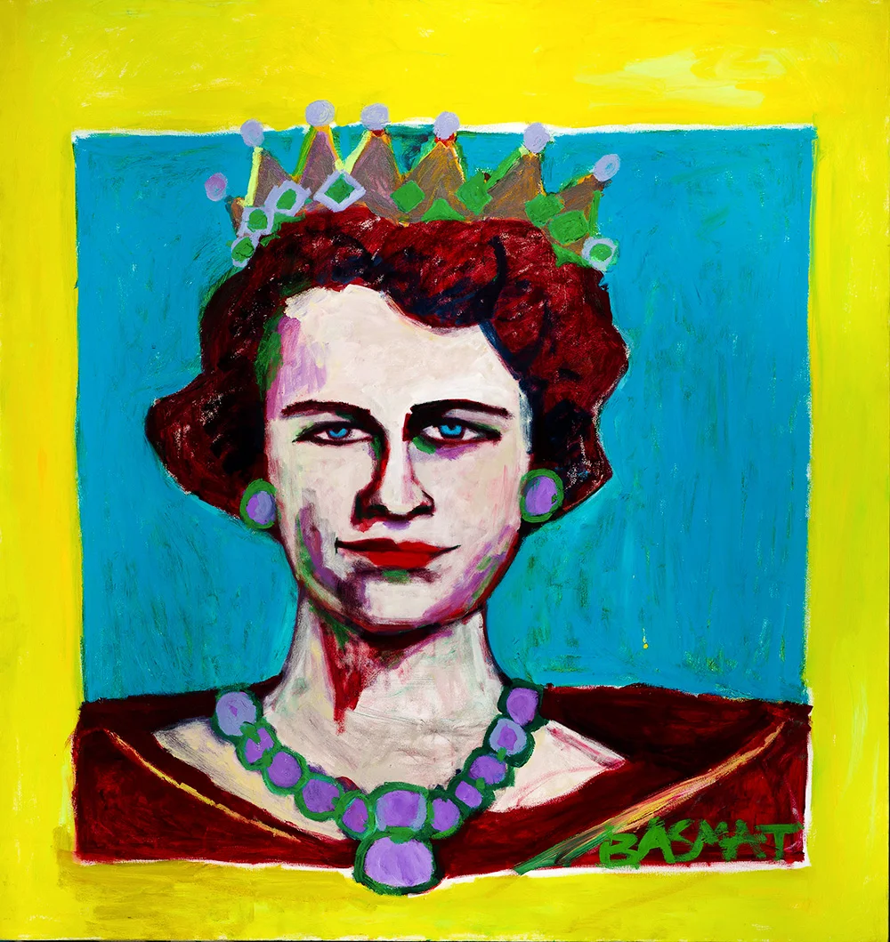 Long Live the Qween - 130cm x 120cm, Oil on Canvas
