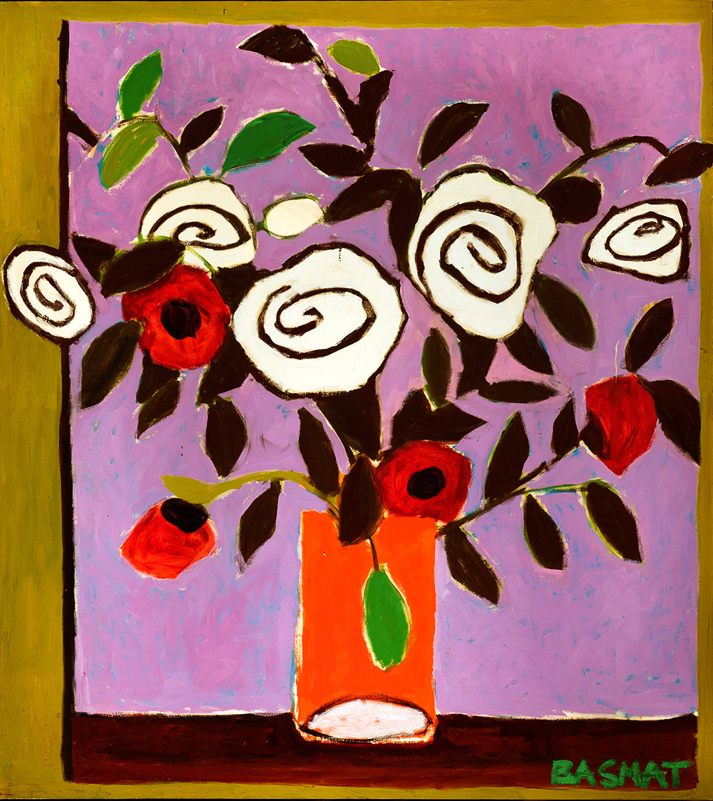    Flowers #4  &nbsp; - &nbsp; 230cm x 174cm,&nbsp;Oil on Canvas  