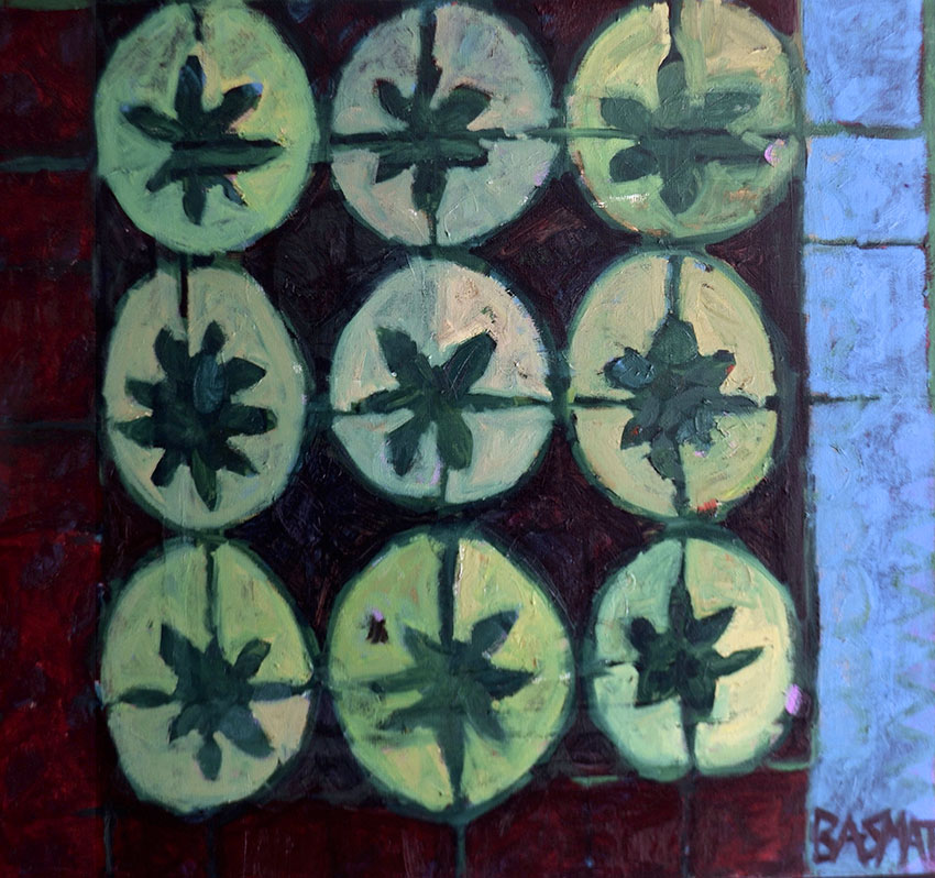    Pattern #13   &nbsp;- &nbsp; 140cm x 155cm,&nbsp;Oil on Canvas  