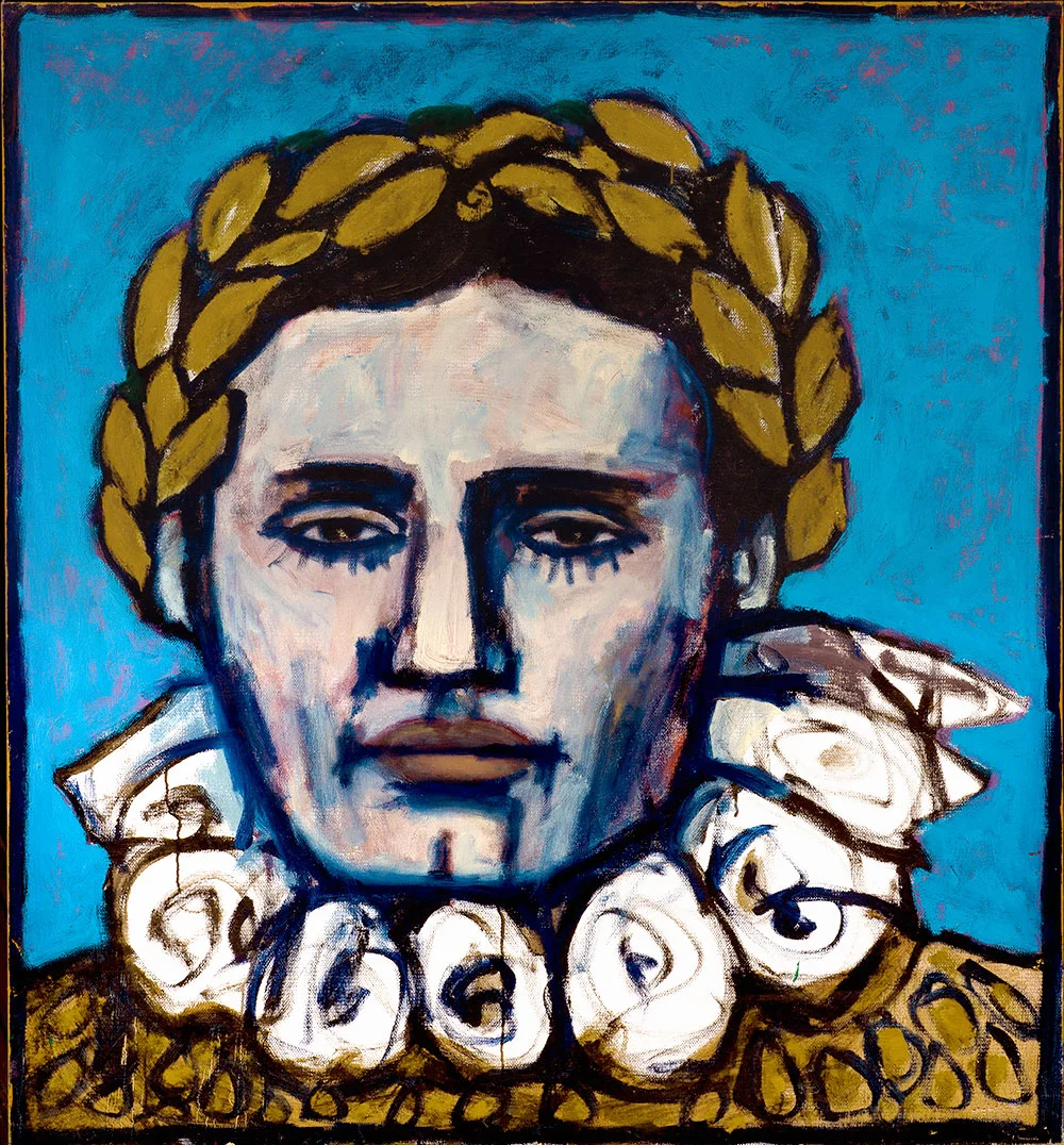 Cesar - 130cm x 120cm, Oil on Canvas