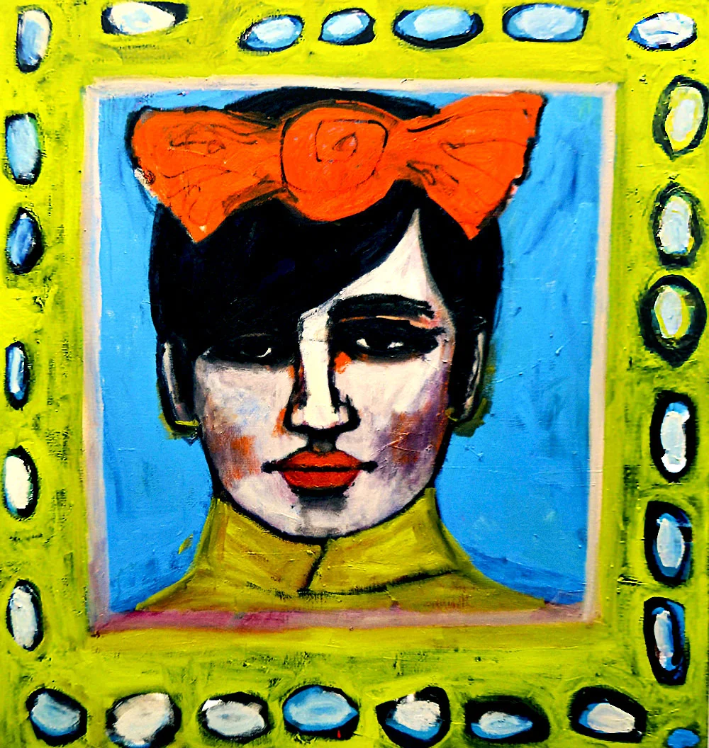 Daria - 180cm x 155cm, Oil on Canvas