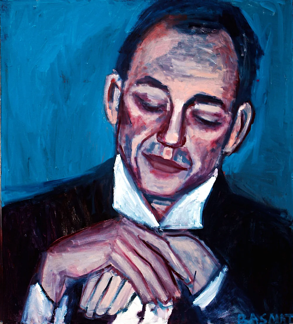 Fred - 107cm x 117cm, Oil on Canvas