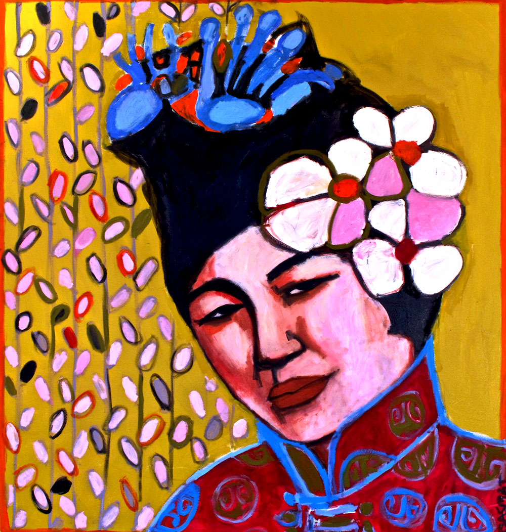    Wong Rong 4 &nbsp;&nbsp;- &nbsp;170cm x 160cm, Oil on Canvas  