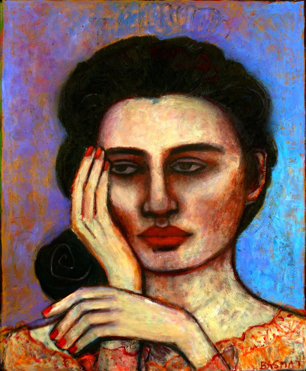Ella - 203cm x 168cm, Oil on Canvas