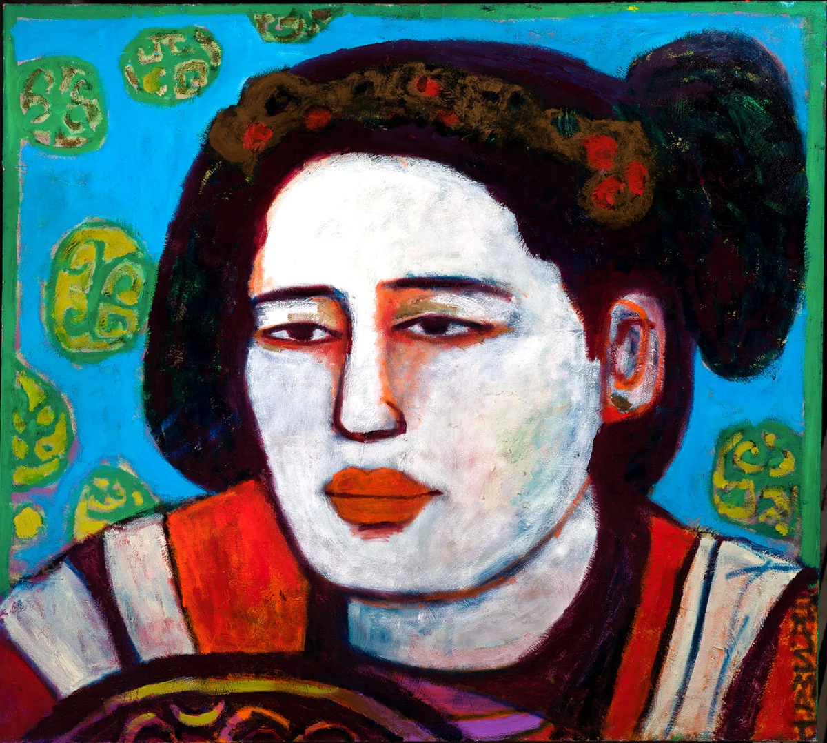 Tang Dynasty #11 - 140cm x 150cm, Oil on Canvas