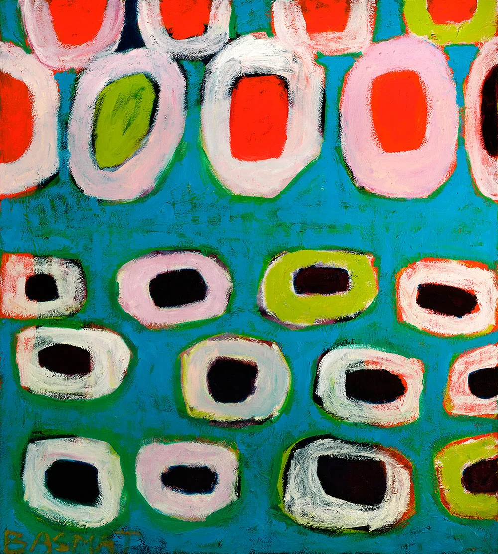 Pattern #43 - 80cm x 130cm, Oil on Canvas