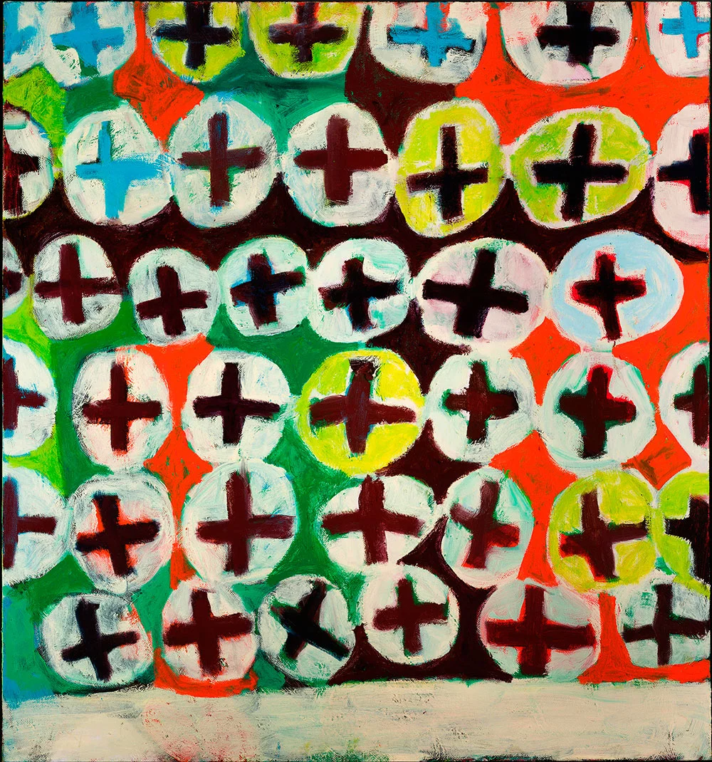 Pattern #44 - 80cm x 130cm, Oil on Canvas
