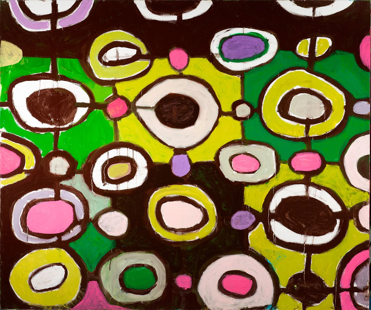 Pattern #49 - 80cm x 130cm, Oil on Canvas